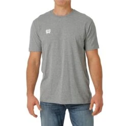 Cinch Men's Patriotic Grey Short Sleeve T-Shirt MTT1690502
