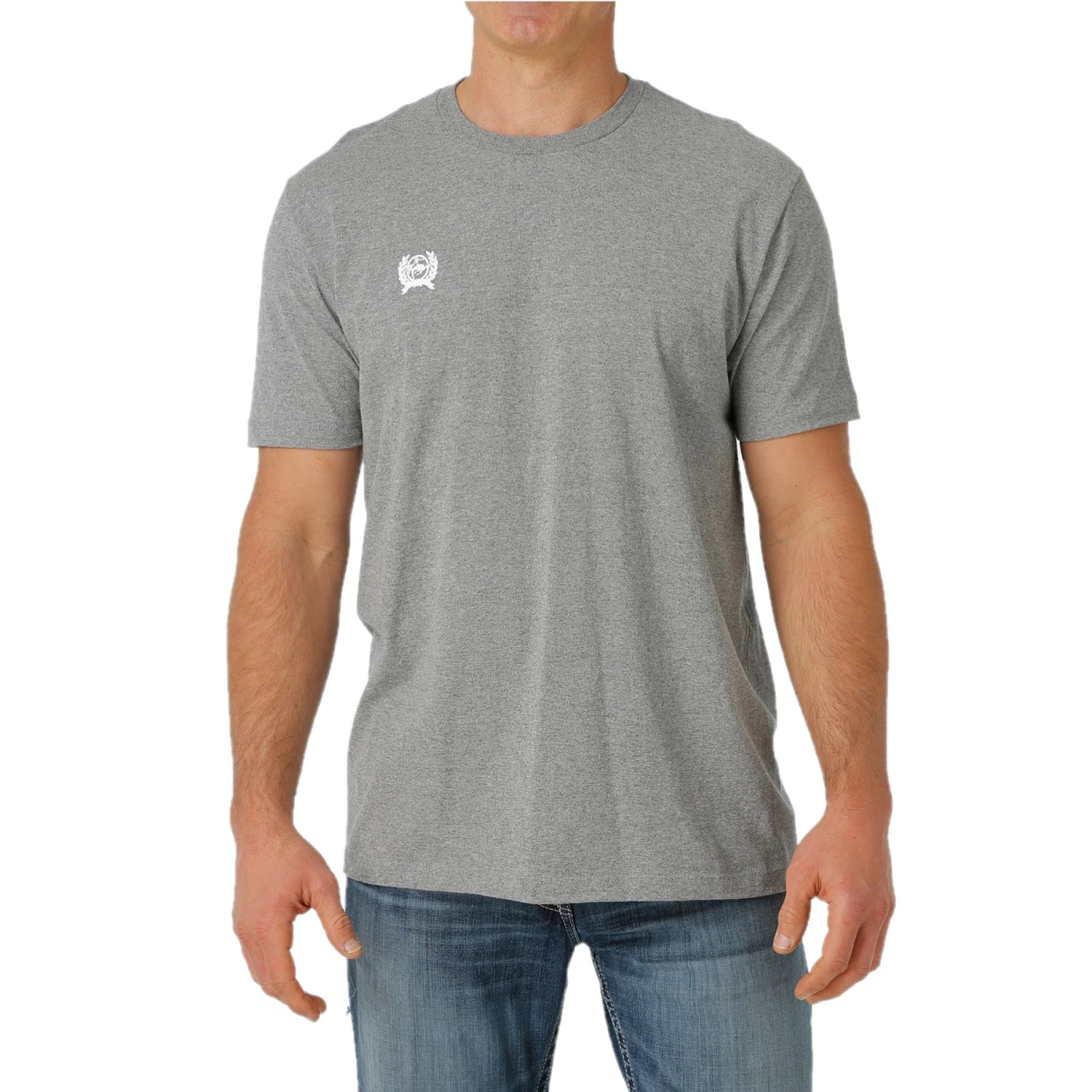 Cinch Men's Patriotic Grey Short Sleeve T-Shirt MTT1690502 3 Cinch Men's Patriotic Grey Short Sleeve T-Shirt MTT1690502