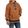 Cinch® Men's Logo Rust Orange Hooded Sweatshirt MWK1206019 -RodeoGearShop 206019