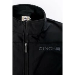 Cinch Men's Black Solid Bonded Vest MWV1012010 7 Cinch Men's Black Solid Bonded Vest MWV1012010 -RodeoGearShop 57 0d6e7e4b cc1d 480e 8ade 2b591e6fce69