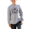 Cinch Children's Long Sleeve Heather Grey Logo T-Shirt MTT7630010 1 Cinch Children's Long Sleeve Heather Grey Logo T-Shirt MTT7630010 -RodeoGearShop 5a525f 250b2fb0bced4da1a60d74961533edfe mv2