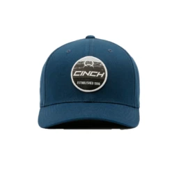 Cinch Men's Navy Blue 6 Panel Fitted Cap MCC0627781 -RodeoGearShop 7781