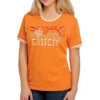 Cinch® Ladies Orange Desert Sunset Short Sleeve T-Shirt MSK7890003 -RodeoGearShop MSK7890003