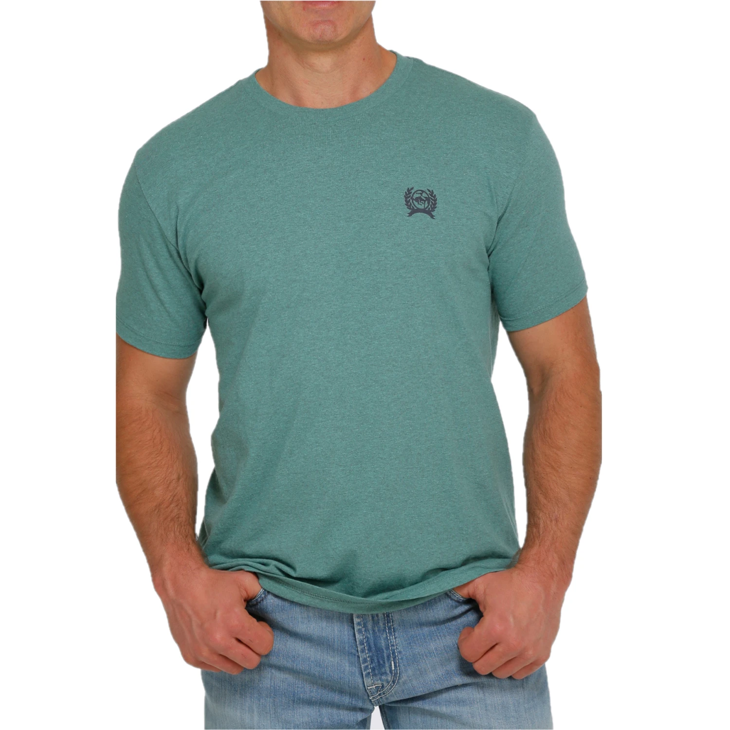 Cinch® Men's Lead This Life Deep Sea Green Graphic T-shirt MTT1690490 4 Cinch® Men's Lead This Life Deep Sea Green Graphic T-shirt MTT1690490 - Image 2