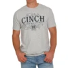 Cinch® Men's American Western Grey Graphic T-shirt MTT1690493 -RodeoGearShop MTT1690493