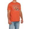 Cinch® Men's Orange Premium Heather Short Sleeve T-Shirt MTT1690508 -RodeoGearShop MTT1690508