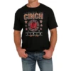 Cinch® Men's Black & Red Logo Graphic T-Shirt MTT1690513 2 Cinch® Men's Black & Red Logo Graphic T-Shirt MTT1690513 -RodeoGearShop MTT1690513A