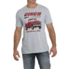 Cinch® Men's Heather Grey Logo Graphic T-Shirt MTT1690514 -RodeoGearShop MTT1690514