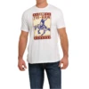 Cinch® Men's "Camp Yee-Haw Keep America Cowboy" White Tee MTT1690541 -RodeoGearShop MTT1690541 1