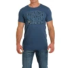 Cinch® Men's Logo Light Blue T-Shirt MTT1690548 -RodeoGearShop MTT1690548b