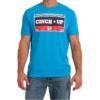Cinch® Men's Logo Graphic Turquoise T-Shirt MTT1690568 -RodeoGearShop MTT1690568