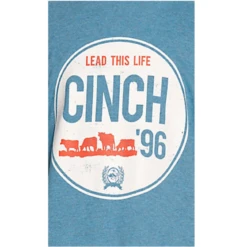 Cinch® Youth Boy's Lead This Life Blue Graphic T-shirt MTT7670120 7 Cinch® Youth Boy's Lead This Life Blue Graphic T-shirt MTT7670120 -RodeoGearShop MTT7670120 3
