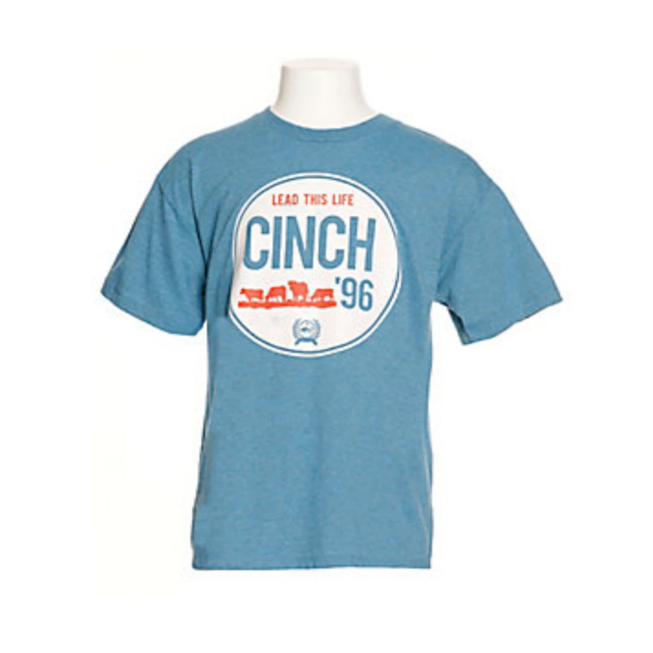 Cinch® Youth Boy's Lead This Life Blue Graphic T-shirt MTT7670120 3 Cinch® Youth Boy's Lead This Life Blue Graphic T-shirt MTT7670120