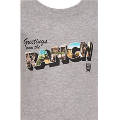 Cinch® Toddler Boy's Grey Greetings From The Ranch T-Shirt MTT7671077 -RodeoGearShop MTT7671077 4