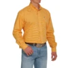 Cinch® Men's Stretch Orange Button Down Shirt MTW1105419 -RodeoGearShop MTW1105419