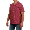 Cinch® Men's Camp Pink Pineapple Print Button Down Shirt MTW1401004 -RodeoGearShop MTW1401004