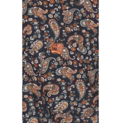 Cinch® Youth Boy's Navy Paisley Printed Button Down Shirt MTW7060297 -RodeoGearShop MTW7060297 2