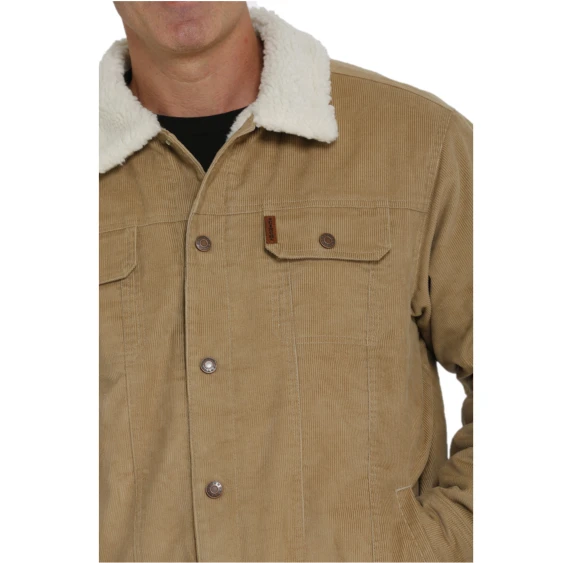 Cinch® Men's Khaki Concealed Carry Trucker Jacket MWJ1074005 6 Cinch® Men's Khaki Concealed Carry Trucker Jacket MWJ1074005 - Image 4