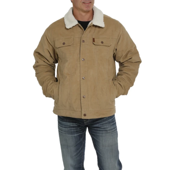 Cinch® Men's Khaki Concealed Carry Trucker Jacket MWJ1074005 3 Cinch® Men's Khaki Concealed Carry Trucker Jacket MWJ1074005