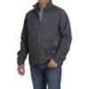 Cinch Men's Textured Bonded Navy Jacket MWJ1086008 2 Cinch Men's Textured Bonded Navy Jacket MWJ1086008 -RodeoGearShop MWJ1086008 2