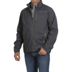 Cinch Men's Textured Bonded Navy Jacket MWJ1086008