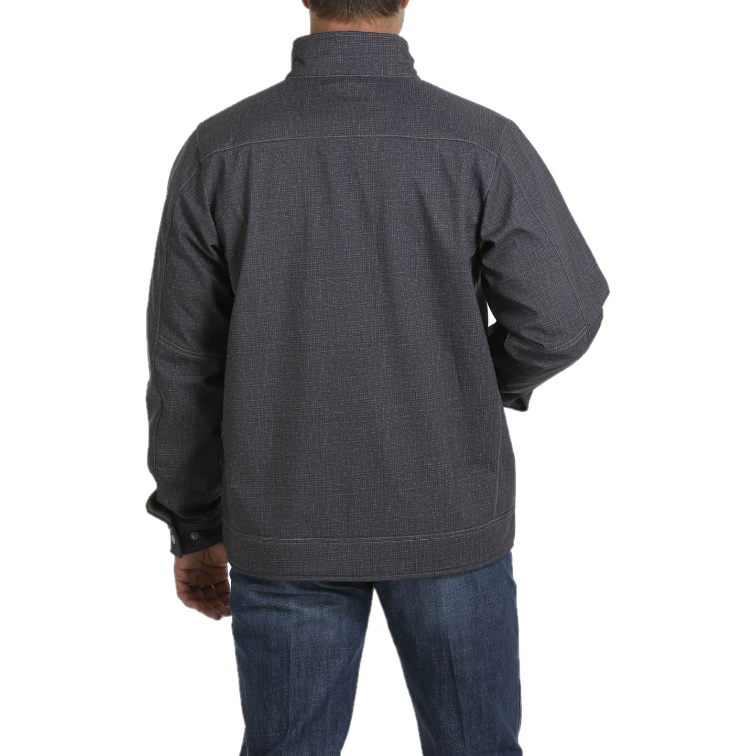 Cinch Men's Textured Bonded Navy Jacket MWJ1086008 4 Cinch Men's Textured Bonded Navy Jacket MWJ1086008 - Image 2