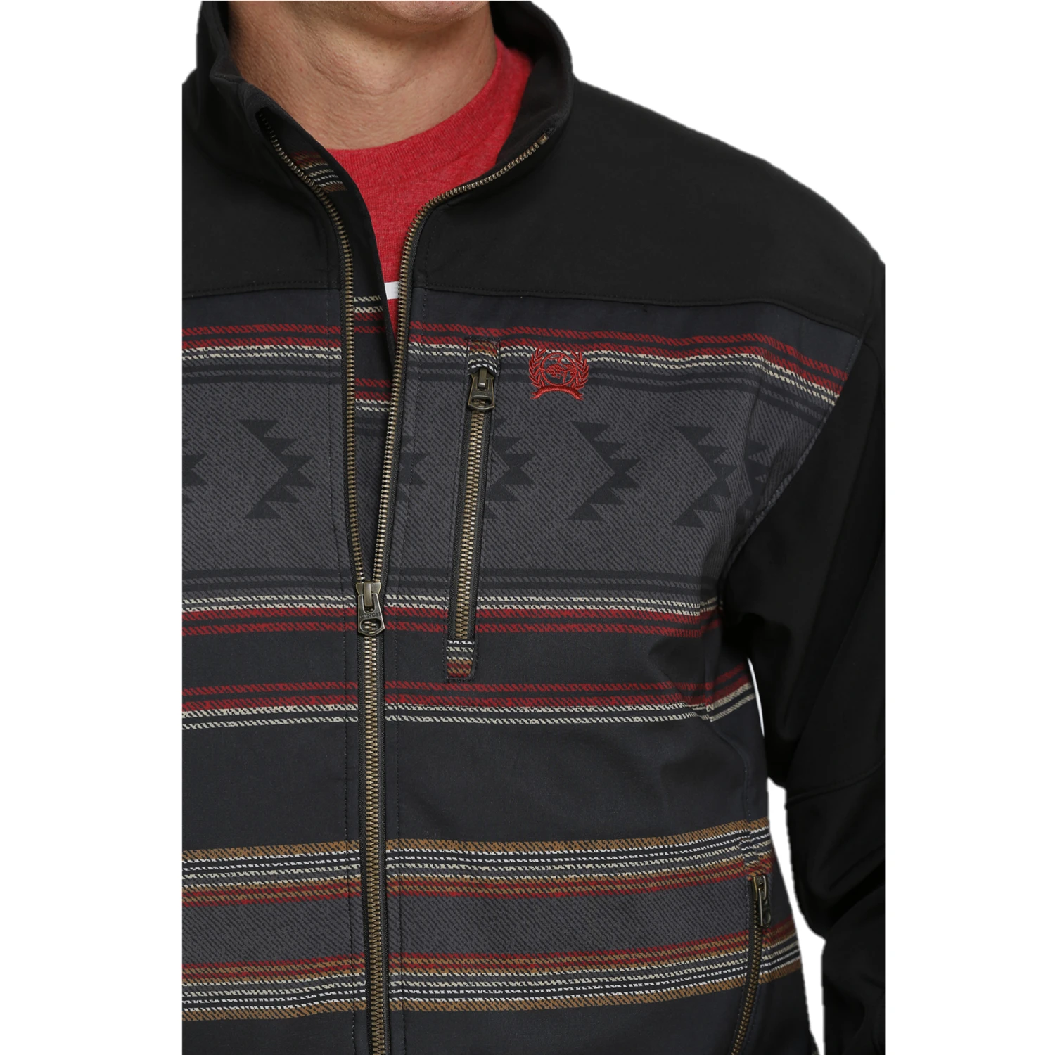Cinch® Men's Striped Black Concealed Carry Jacket MWJ1538002 7 Cinch® Men's Striped Black Concealed Carry Jacket MWJ1538002 - Image 5