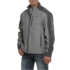 Cinch® Men's Grey Concealed To Carry Bonded Jacket MWJ1565001 -RodeoGearShop MWJ1565001 1