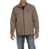 Cinch® Men's Stone Tan Lined Canvas Coat MWJ1573001 -RodeoGearShop MWJ1573001a