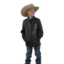 Cinch® Boy's Charcoal Bonded Sweater Jacket MWJ5080001