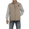 Cinch® Men's Concealed To Carry Khaki Bonded Vest MWV1541007 -RodeoGearShop MWV1541007