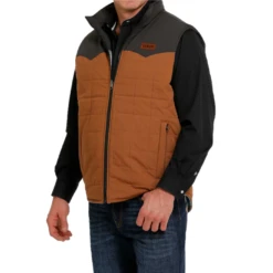 Cinch® Men's Color Block Reversible Vest MWV1576001 -RodeoGearShop MWV1576001 4
