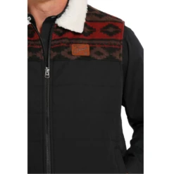 Cinch® Men's BlackVest MWV1577001 9 Cinch® Men's BlackVest MWV1577001 -RodeoGearShop MWV1577001 3