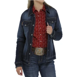 Cinch Ladies Indigo Denim Trucker Jacket MAJ9878004