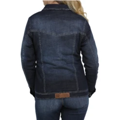 Cinch Ladies Indigo Denim Trucker Jacket MAJ9878004 -RodeoGearShop My project 1 2022 12 23T094056.022