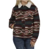 Cinch® Ladies Multicolored Aztec Stretch Trucker Jacket MAJ9878005 -RodeoGearShop My project 1 2022 12 23T094836.785
