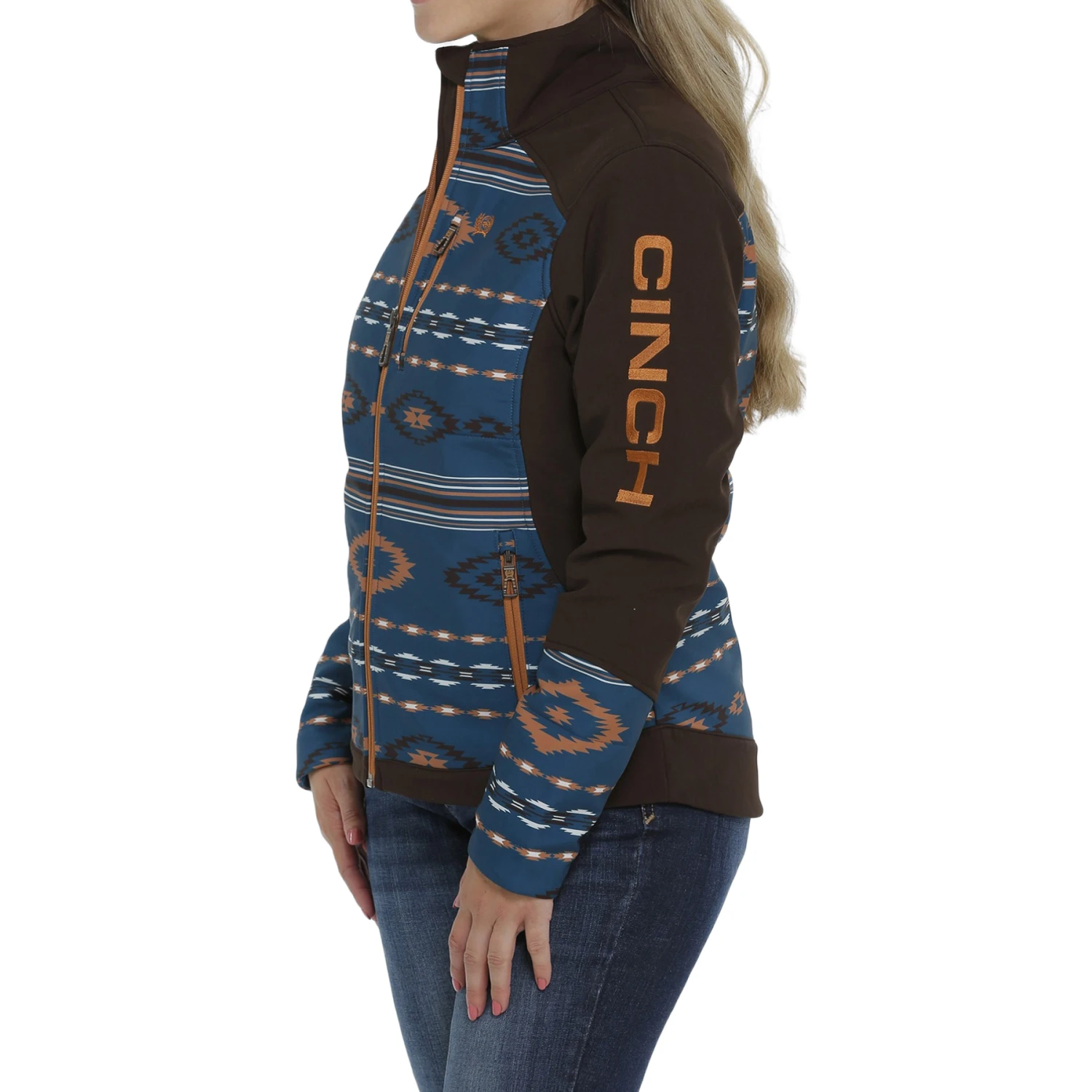 Cinch Ladies Concealed Carry Solid Bonded Aztec Brown Jacket MAJ9858001 4 Cinch Ladies Concealed Carry Solid Bonded Aztec Brown Jacket MAJ9858001 - Image 2