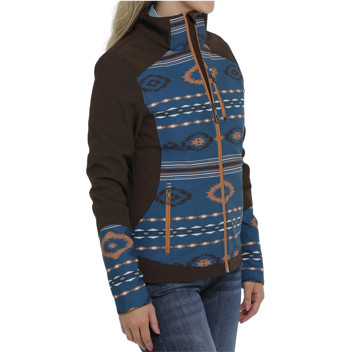 Cinch Ladies Concealed Carry Solid Bonded Aztec Brown Jacket MAJ9858001 5 Cinch Ladies Concealed Carry Solid Bonded Aztec Brown Jacket MAJ9858001 - Image 3
