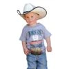 Cinch Infant Born On The Farm Heather Grey T-Shirt MTT7672045