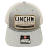 Cinch Men's Grey Cattle Company Patch Snapback Trucker Cap MCC0800008 -RodeoGearShop Myproject 2023 05 18T082702.293