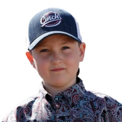 Cinch® Children's 6 Panel Navy & White Trucker Cap MCC0509004