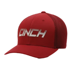 Cinch Men's 6 Panel Burgundy Trucker Cap MCC0653313