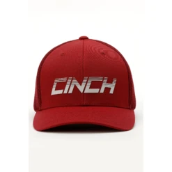 Cinch Men's 6 Panel Burgundy Trucker Cap MCC0653313 -RodeoGearShop Untitled3313