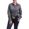 Cinch Ladies Solid Charcoal Western Button Down Shirt MSW9164029 2 Cinch Ladies Solid Charcoal Western Button Down Shirt MSW9164029 -RodeoGearShop msw9164029 1417 detail